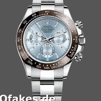 Replica Rolex Cosmograph Daytona 116506 Ice Blue Dial Platinum 40MM Herren Replica Uhren