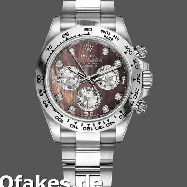 Replica Rolex Cosmograph Daytona 116509 Diamond Markings 40MM Herren Replica Uhren
