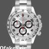 Replica Rolex Cosmograph Daytona 116509 Silver Arabic Dial White Gold 40MM Herren Replica Uhren