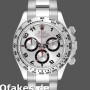Replica Rolex Cosmograph Daytona 116509 Silver Arabic Dial White Gold 40MM Herren Replica Uhren