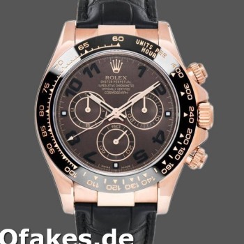Replica Rolex Cosmograph Daytona 116515 Chocolate Brown Dial 40mm Herren Replica Uhren