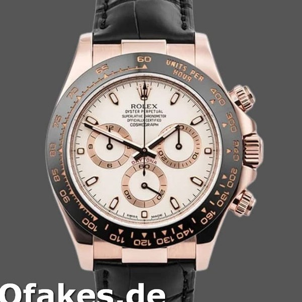 Replica Rolex Cosmograph Daytona 116515 Ivory Dial 40mm Herren Replica Uhren