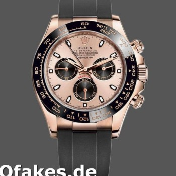 Replica Rolex Cosmograph Daytona 116515LN Black Pink Dial 40mm Herren Replica Uhren