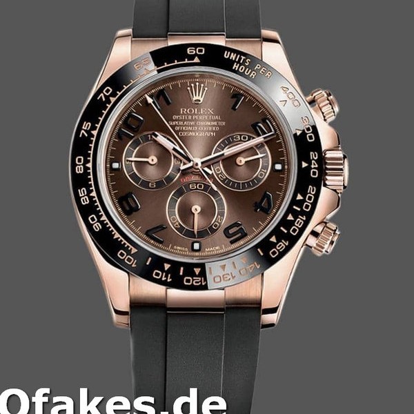 Replica Rolex Cosmograph Daytona 116515LN Chocolate Arabic Dial 40mm Herren Replica Uhren