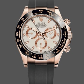 Replica Rolex Cosmograph Daytona 116515LN Everose Gold Ivory Dial 40mm Herren Replica Uhren