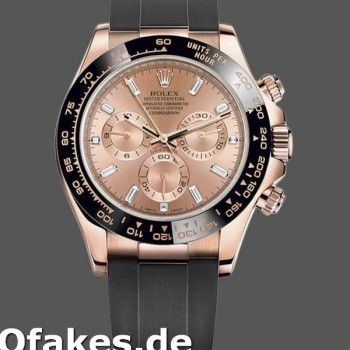 Replica Rolex Cosmograph Daytona 116515LN Everose Gold Pink Dial 40mm Herren Replica Uhren