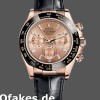 Replica Rolex Cosmograph Daytona 116515LN Lederarmband Pinkes Zifferblatt 40mm Herren Replica Uhren