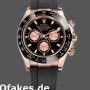 Replica Rolex Cosmograph Daytona 116515LN Rose Gold Black Dial 40mm Herren Replica Uhren