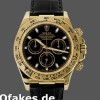 Replica Rolex Cosmograph Daytona 116518 Black Leather Strap 40MM Herren Replica Uhren