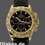 Replica Rolex Cosmograph Daytona 116518 Black Leather Strap 40MM Herren Replica Uhren