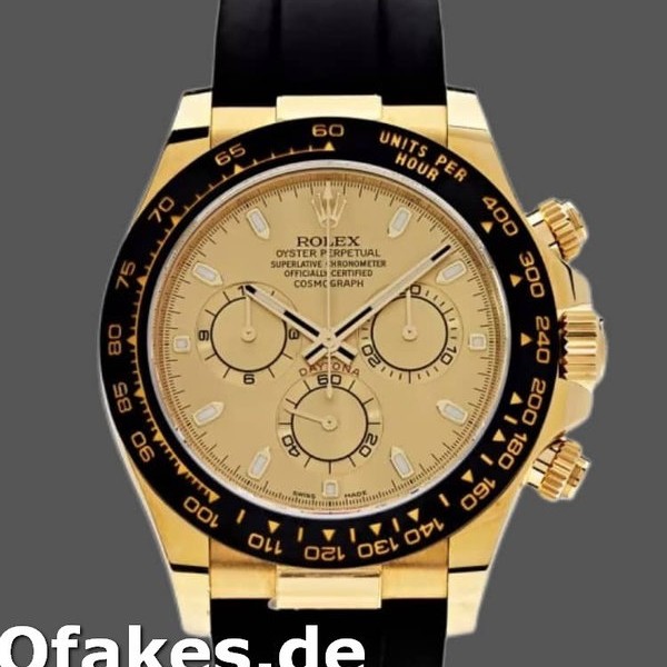 Replica Rolex Cosmograph Daytona 116518 Champagner Zifferblatt Automatik 40mm Herren Replica Uhren