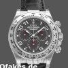 Replica Rolex Cosmograph Daytona 116519 Graues Zifferblatt Schwarzes Lederarmband 40mm Herren Replica Uhren
