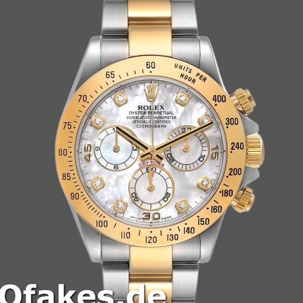 Replica Rolex Cosmograph Daytona 116523 Diamond Mother of Pearl Dial 40mm Herren Replica Uhren