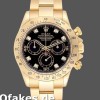Replica Rolex Cosmograph Daytona 116528 Black Diamond Dial 40MM Herren Replica Uhren