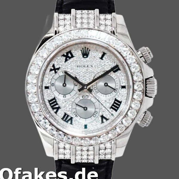 Replica Rolex Cosmograph Daytona 116599 Pave Diamond Dial 40mm Herren Replica Uhren
