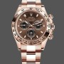 Replica Rolex Cosmograph Daytona 40mm Everose Chocolate Dial 116505 Herrenuhr