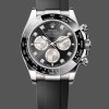 Replica Rolex Cosmograph Daytona Weißgold 126519LN 0004 Bright Black Steel Diamond
