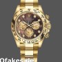 Replica Rolex Daytona 116508 Gelbgold Schwarzes Perlmutt-Zifferblatt 40MM Herren Replica Uhren