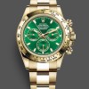 Replica Rolex Daytona 116508 Gelbgold Grünes Index-Zifferblatt 40MM Herren Replica Uhren