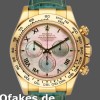 Replica Rolex Daytona 116518 Blaues Lederarmband MOP Zifferblatt 40mm Herren Replica Uhren