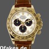 Replica Rolex Daytona 116518 Ivory Dial Brown Leather Strap 40mm Herren Replica Uhren