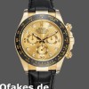 Replica Rolex Daytona 116518 Lederarmband Diamant Champagner Zifferblatt 40mm Herren Replica Uhren
