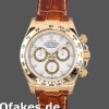 Replica Rolex Daytona 116518 Gelbgold Automatik Weißes Zifferblatt 40mm Herren Replica Uhren