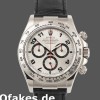 Replica Rolex Daytona 116519 Black Alligator Lederarmband Silber Zifferblatt 40mm Herren Replica Uhren
