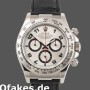 Replica Rolex Daytona 116519 Black Alligator Lederarmband Silber Zifferblatt 40mm Herren Replica Uhren