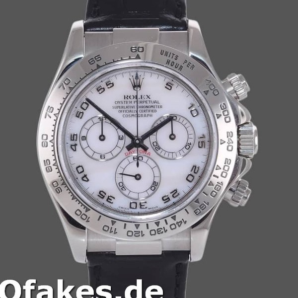 Replica Rolex Daytona 116519 Mother of Pearl Arabic Dial 40mm Herren Replica Uhren