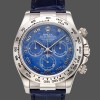 Replica Rolex Daytona 116519 Sodalite Arabic Dial Blue Alligator Leather 40mm Herren Replica Uhren