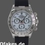 Replica Rolex Daytona 116519 weißes arabisches Zifferblatt Schwarzes Gummiband 40mm Herren Replica Uhren