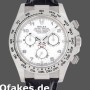 Replica Rolex Daytona 116519 White Dial Black Leather strap 40mm Herren Replica Uhren