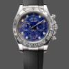 Replica Rolex Daytona 116519 Weißgold Blau Granat Disc Diamant Markierung Herrenuhr