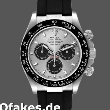Replica Rolex Daytona 116519 White Gold Grey Dial 40mm Herren Replica Uhren