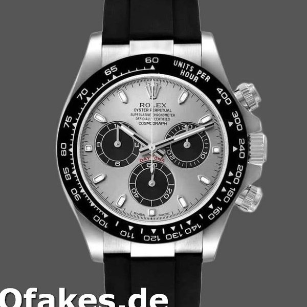 Replica Rolex Daytona 116519 White Gold Grey Dial 40mm Herren Replica Uhren