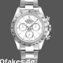 Replica Rolex Daytona 116520 Edelstahlgehäuse Weißes Zifferblatt 40MM Herren Replica Uhren