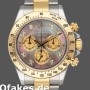Replica Rolex Daytona 116523 Dark MOP Black Dial 40mm Herren Replica Uhren