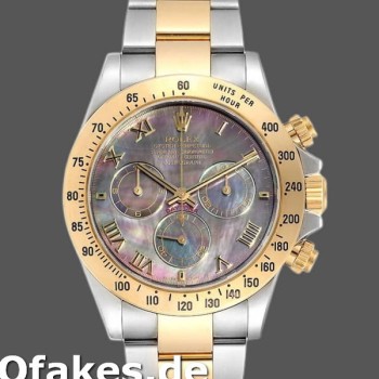 Replica Rolex Daytona 116523 Edelstahl Black MOP Zifferblatt 40mm Herren Replica Uhren