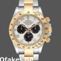 Replica Rolex Daytona 116523 White Arabic Panda Dial 40mm Herren Replica Uhren