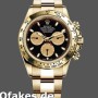 Replica Rolex Daytona 116528 Gelbgold Schwarz Paul Newman Zifferblatt 40mm Herren Replica Uhren