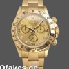 Replica Rolex Daytona 116528 Gelbgold Champagner Diamant Zifferblatt 40mm Herren Replica Uhren