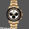 Replica Rolex Daytona 116528 Gelbgold Weißes Zifferblatt 40mm Herren Replica Uhren