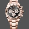 Replica Rolex Daytona 126505 0001 Black Dial Oyster Armband