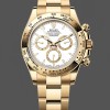 Replica Rolex Daytona 126508 0001 18K Gelbgold Weißes Zifferblatt Replica Uhren