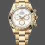 Replica Rolex Daytona 126508 0001 18K Gelbgold Weißes Zifferblatt Replica Uhren