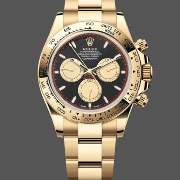 Replica Rolex Daytona 126508 0002 Two Tone Black Dial Replica Uhren