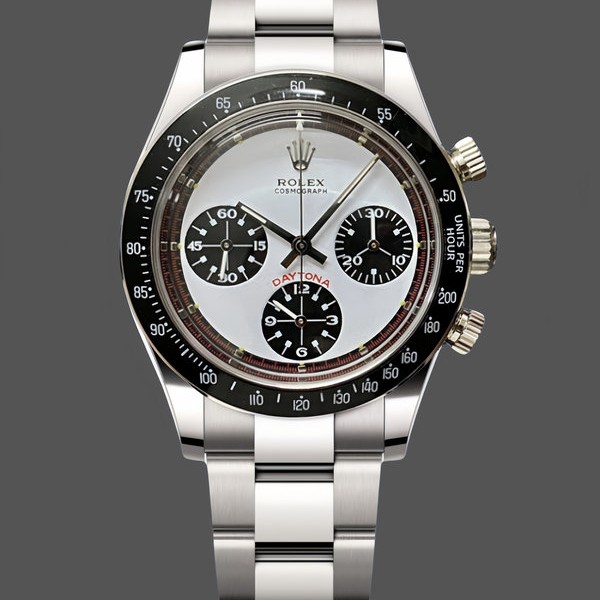 Replica Rolex Daytona 6241 White Exotic Paul Newman Dial Herren Replica Uhren