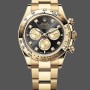 Replica Rolex Daytona Cosmograph 126508 0003 Gelbgold Schwarz Zifferblatt Replica Uhren