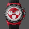 Replica Rolex Daytona Diw x Kakha Kaladze Customised Oyster Red Quartz Carbon Fiber 40mm